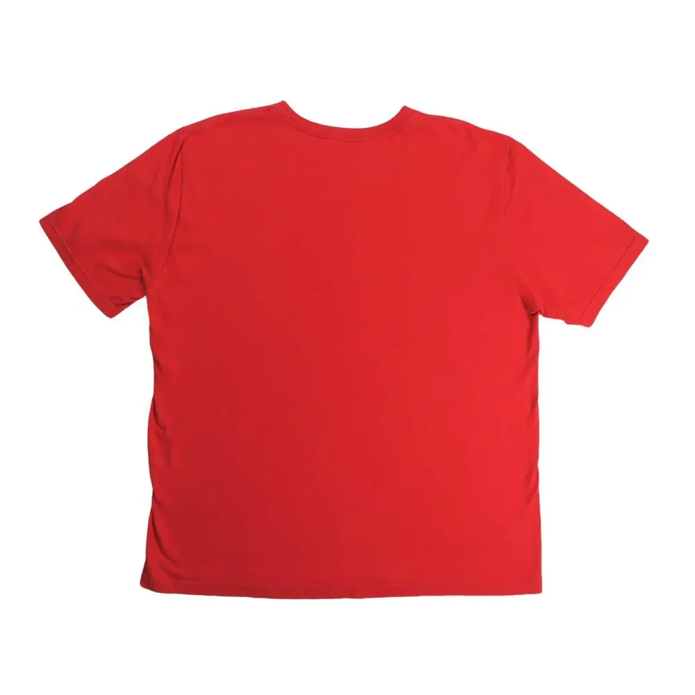 Nike Men's Red Graphic T-Shirt Crewneck Graphic Tee XL Streetwear Athletic Bloke